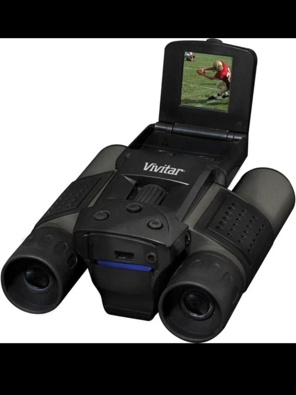 Never Used VIVITAR Digital Camer BINOCULARS #CV-1225V 8MP 12x 25mm 1.44